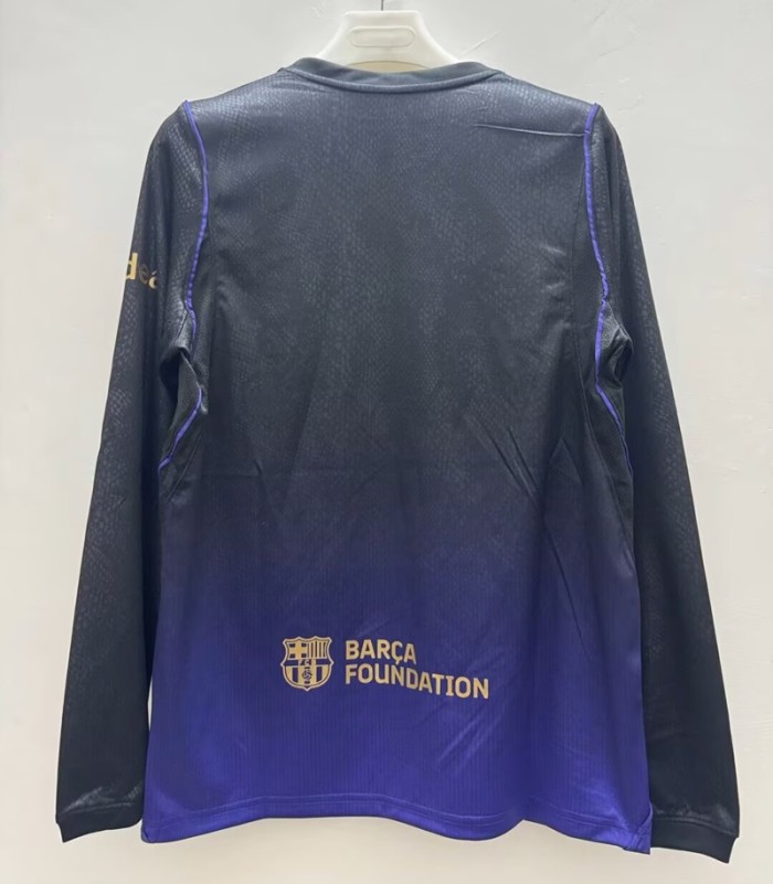 26/27 Barcelona Away long sleeves football Jersey