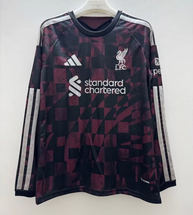 26/27 liverpool third football Jersey Long sleeves