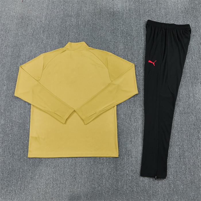 26/27 AC Milan training Adult suit golden