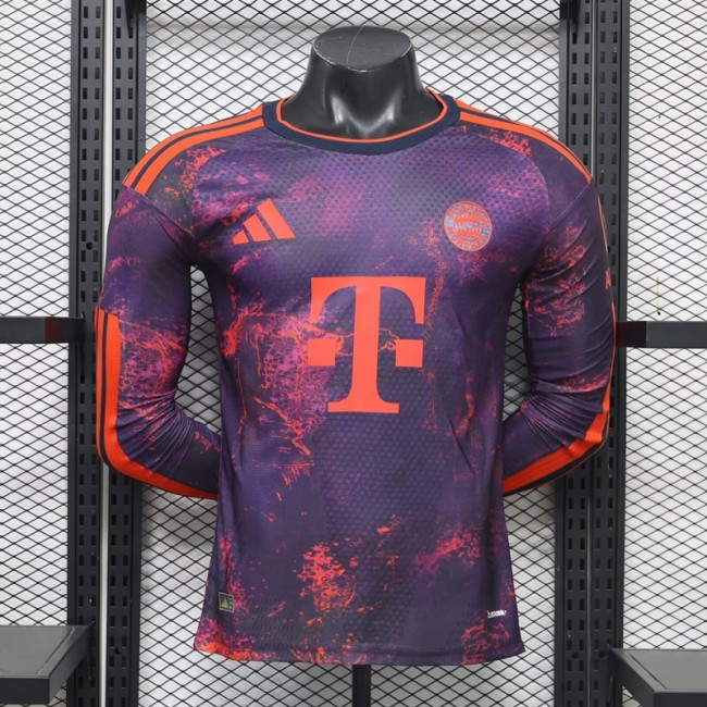 26/27 bayern munich third Player Version long sleeves