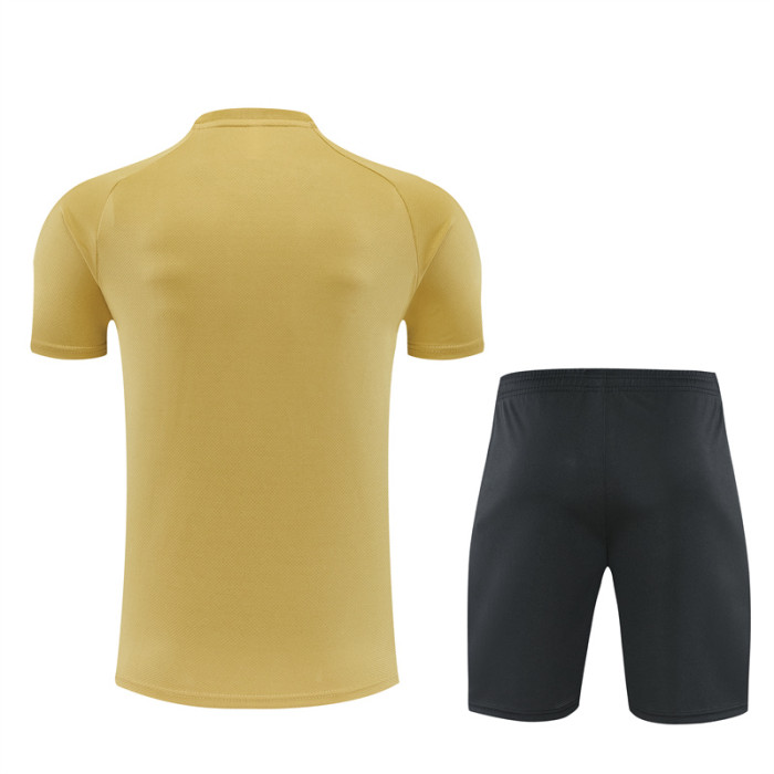 26/27 Barcelona kids Short sleeve training suit golden