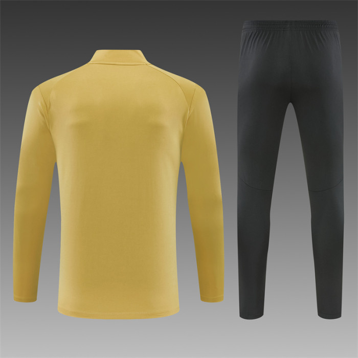 26/27 AC Milan training Adult suit golden