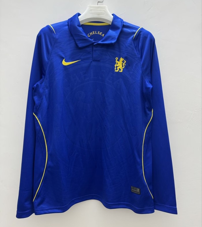 26/27 Chelsea home football Jersey long sleeves