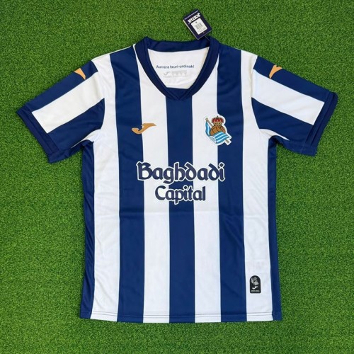 26/27 Real Sociedad home football Jersey