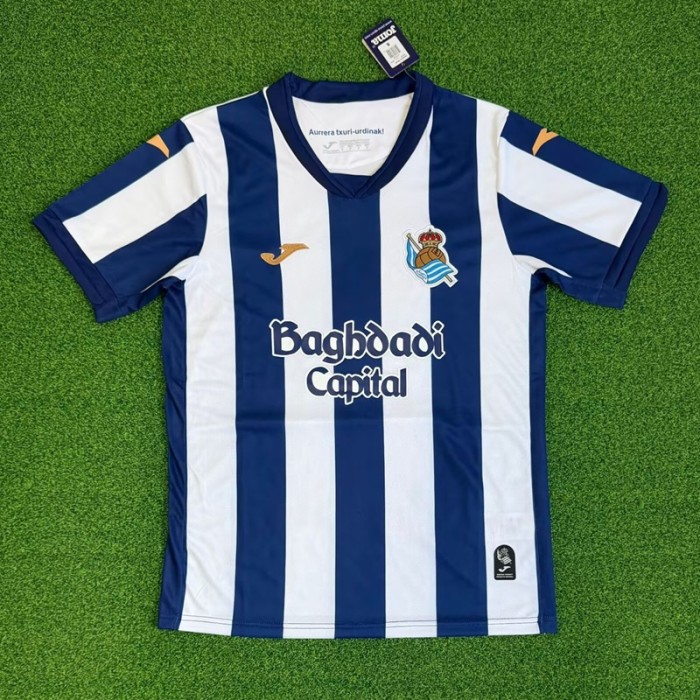 26/27 Real Sociedad home football Jersey