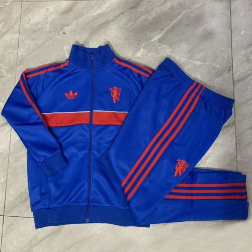26/27 Manchester United kids jacket blue