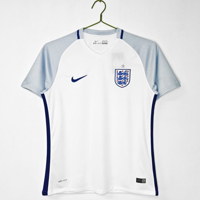 Retro 2016 England home football jersey