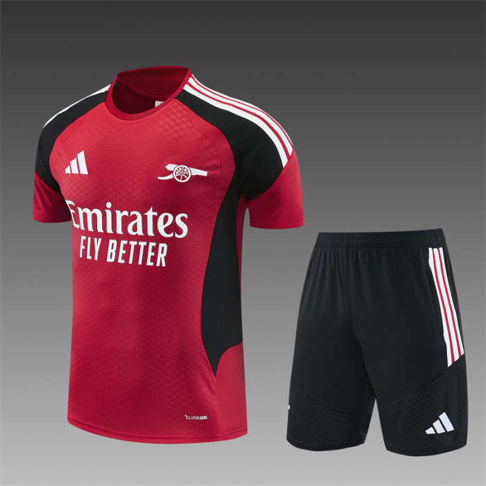 26/27 Arsenal Short sleeve training Adult suit red