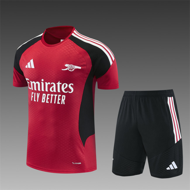 26/27 Arsenal Short sleeve training Adult suit red