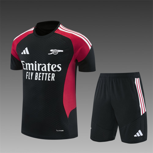 26/27 Arsenal Short sleeve training Adult suit black
