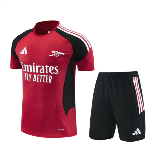 26/27 Arsenal kids Short sleeve training suit red