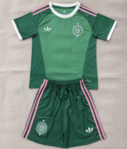 26/27 Celtic goalkeeper kids kit green