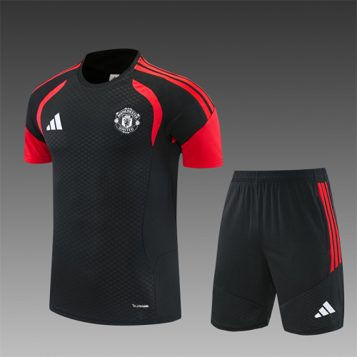 26/27 Manchester United Short sleeve training suit black