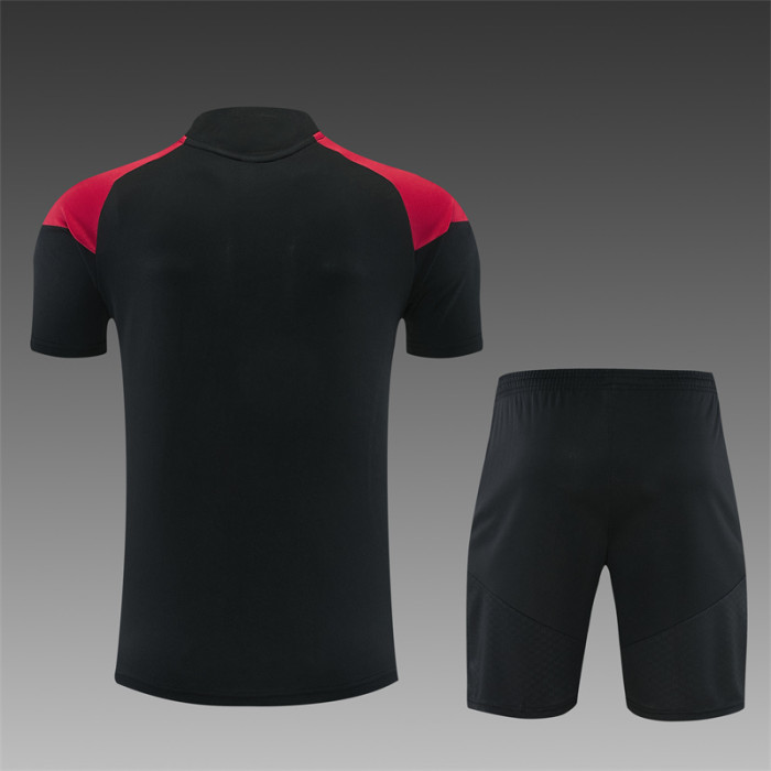 26/27 Arsenal Short sleeve training Adult suit black