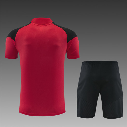 26/27 Arsenal Short sleeve training Adult suit red