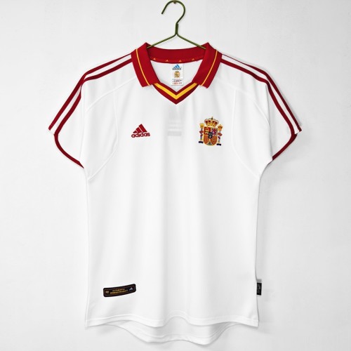 Retro 2000 Spain Away football Jersey