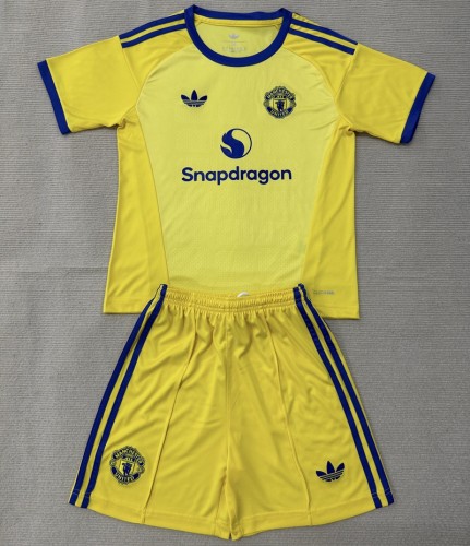 26/27 Manchester United goalkeeper Adult Set yellow