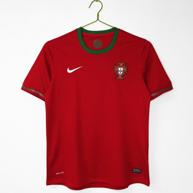 Retro Portugal 2012 home football Jersey