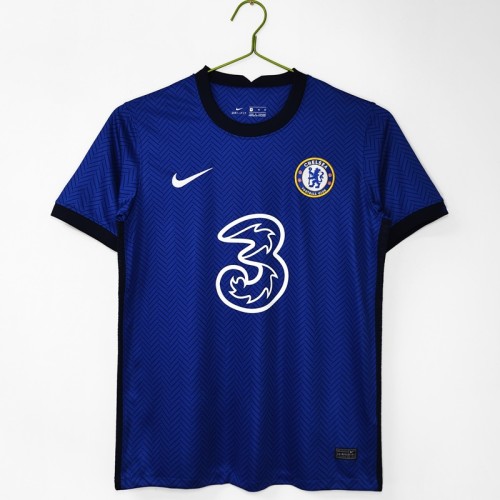 Retro 2021 Chelsea home champion football jersey