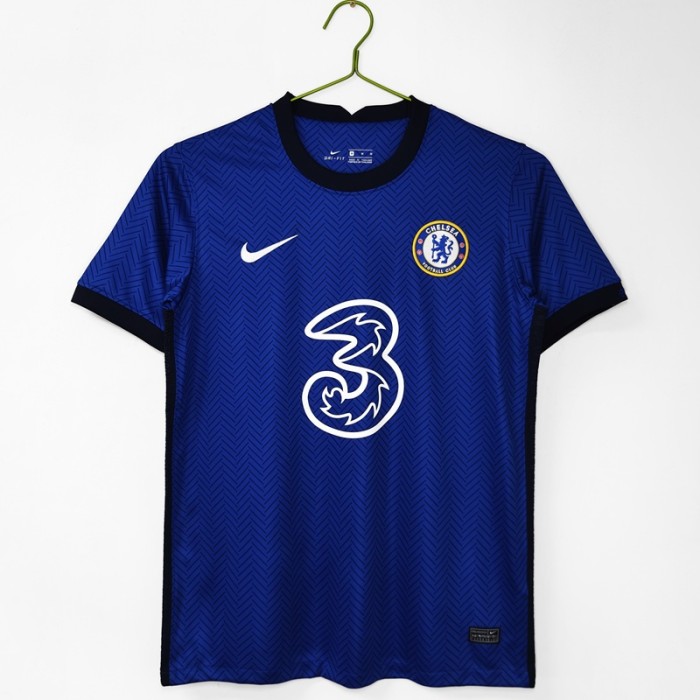 Retro 2021 Chelsea home champion football jersey