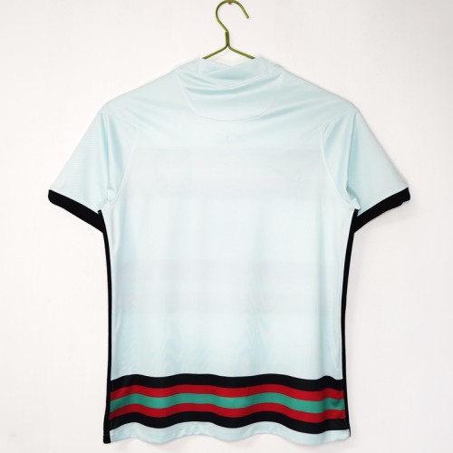 Retro Portugal 2020 Away football Jersey