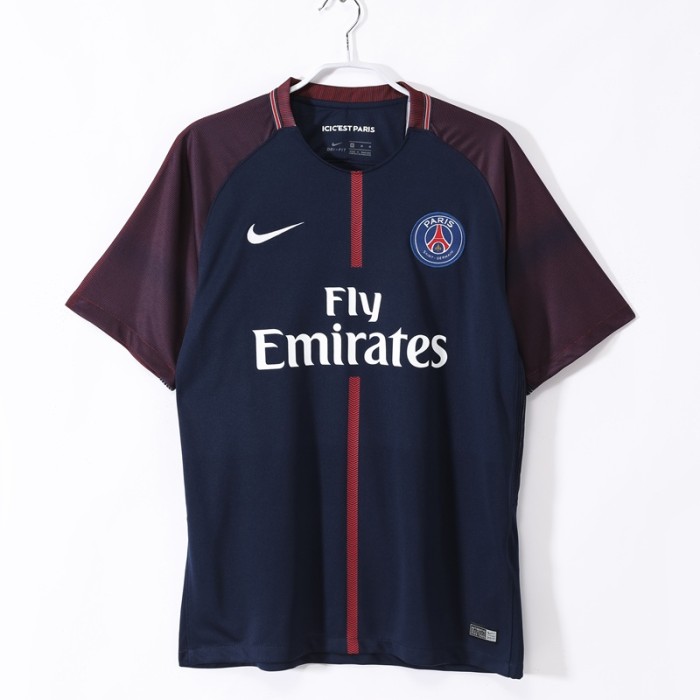 Retro 17/18 PSG home football jersey