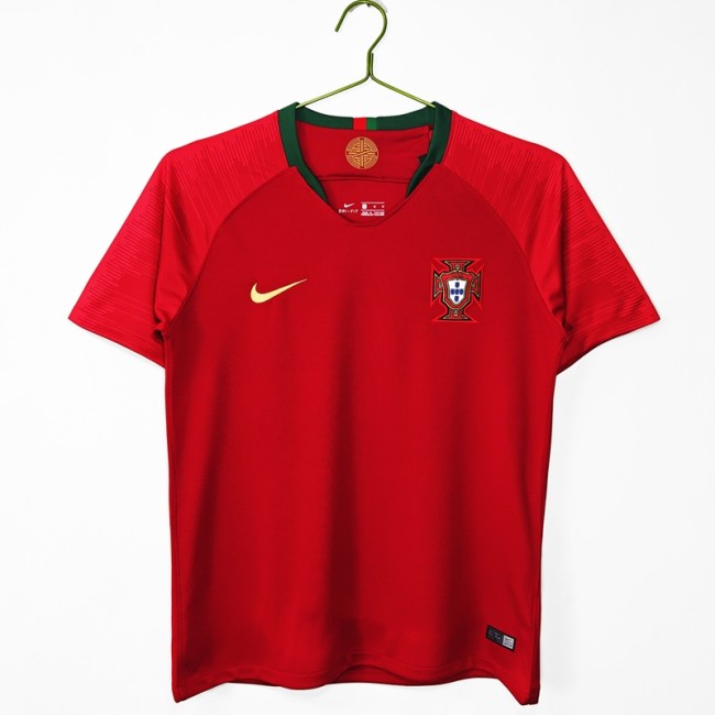 Retro 2018 Portugal home football Jersey