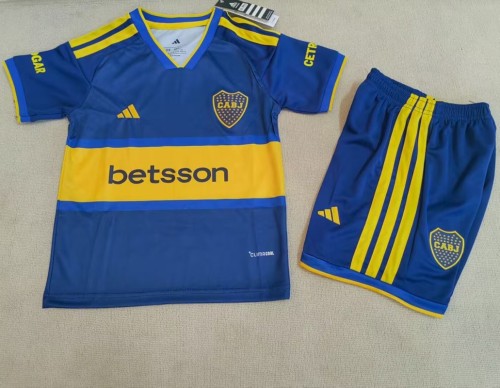 26/27 Boca Juniors home kids kit