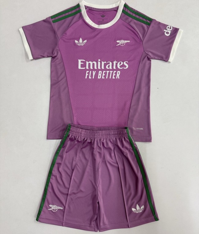 26/27 Arsenal goalkeeper Kids kit Purple
