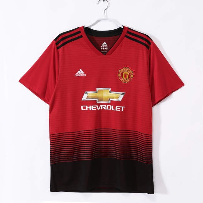 Retro 18/19 Manchester United home football Jersey