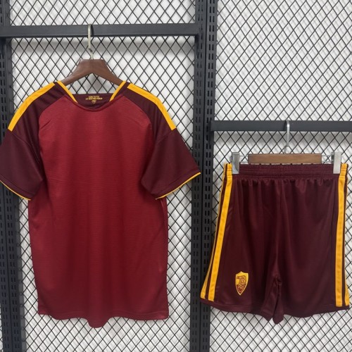 26/27 Roma home  Adult Set football jersey