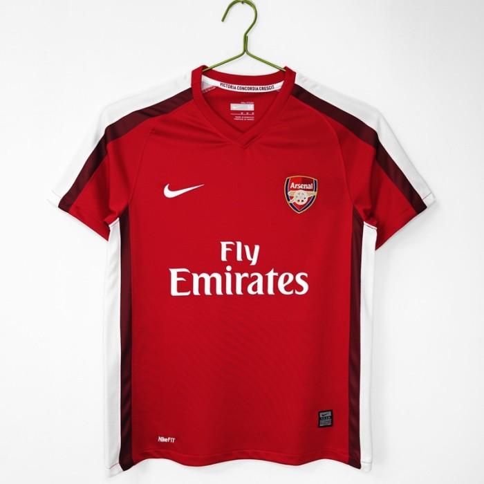 Retro 08/10 Arsenal home football Jersey