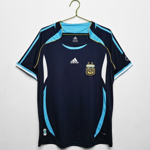 Retro 2006 Argentina Away football Jersey