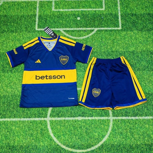 26/27 Boca Juniors home kids kit
