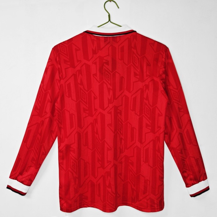 Retro 92/94 Manchester United home Long sleeves