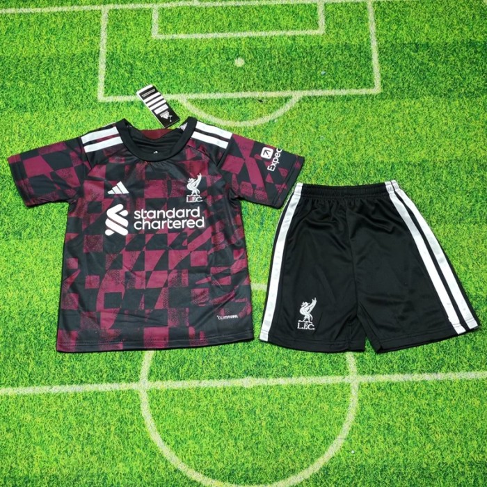 26/27 liverpool third kids kit