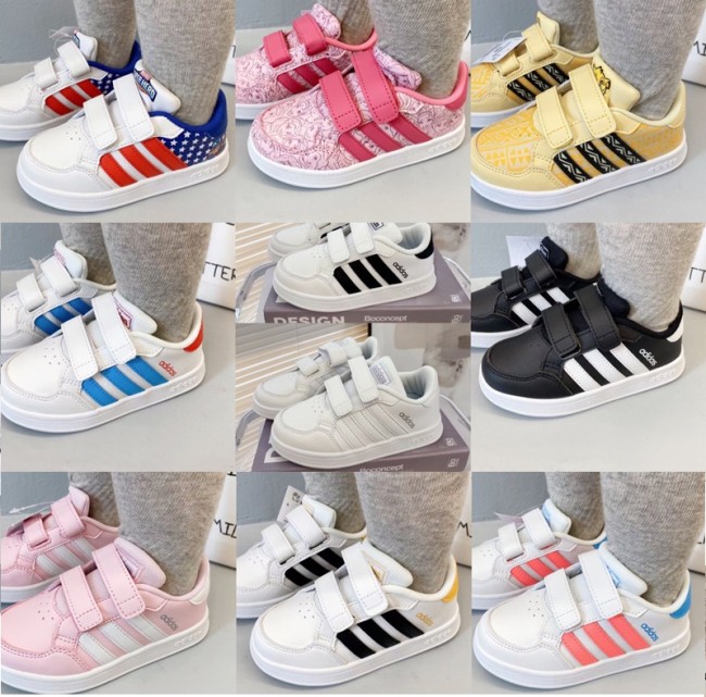 Adidas collaboration Velcro kids shoes