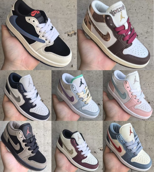 Jordan 1 low cut kids shoes