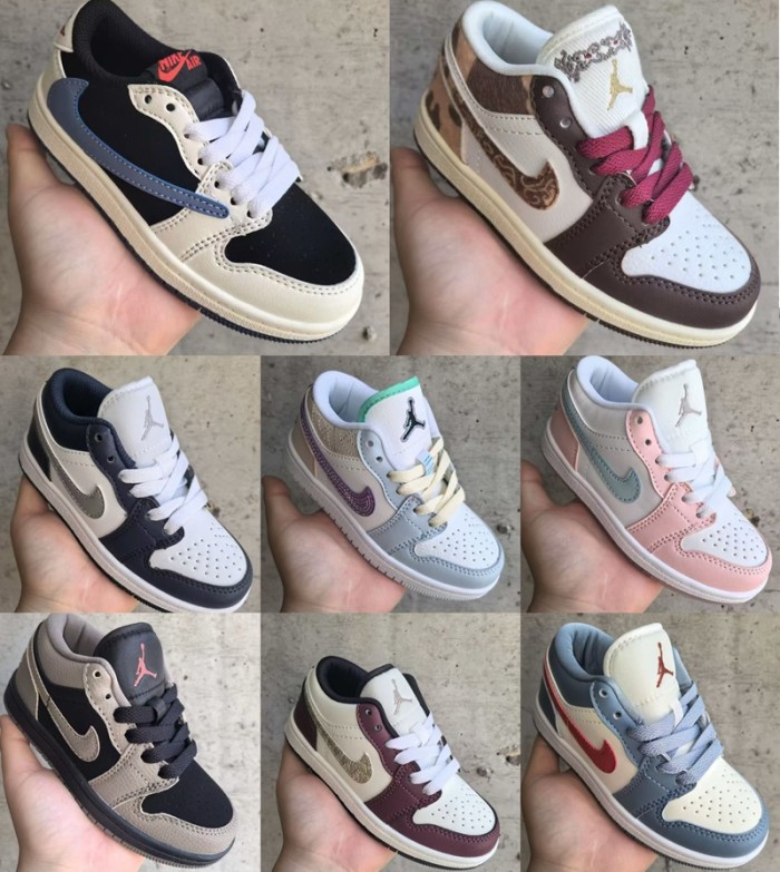 Jordan 1 low cut kids shoes