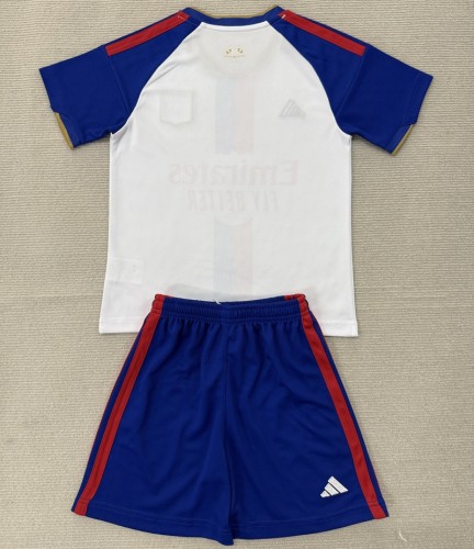 26/27 Olympique Lyonnais Home kids kit