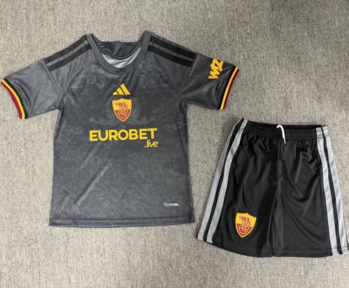 26/27 Roma third kids kit