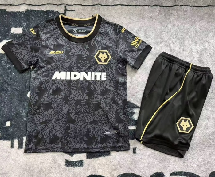 26/27 Wolverhampton Wanderers third kids kit