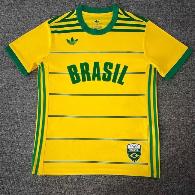 Retro 1984 brazil home football Jersey
