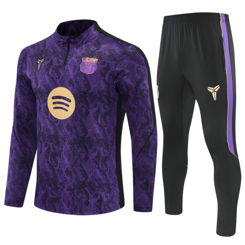 26/27 Barcelona kids training suit Purple