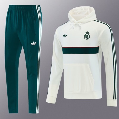 26/27 Real Madrid Hooded Adult sweatshirt beige
