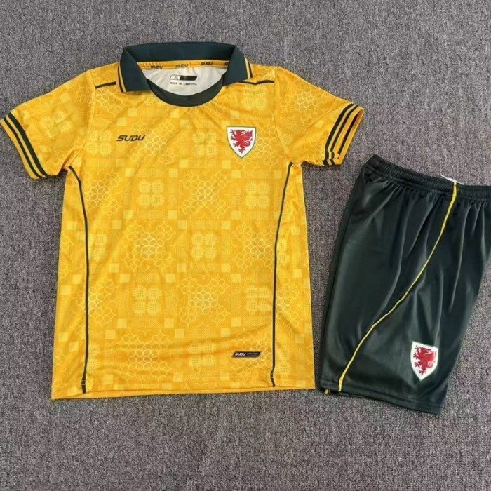 27/28 Wales Away kids kit