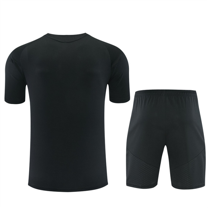 26/27 Real Madrid kids Short sleeve training suit black