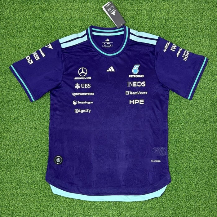 2026 Mercedes F1 shirt Purple