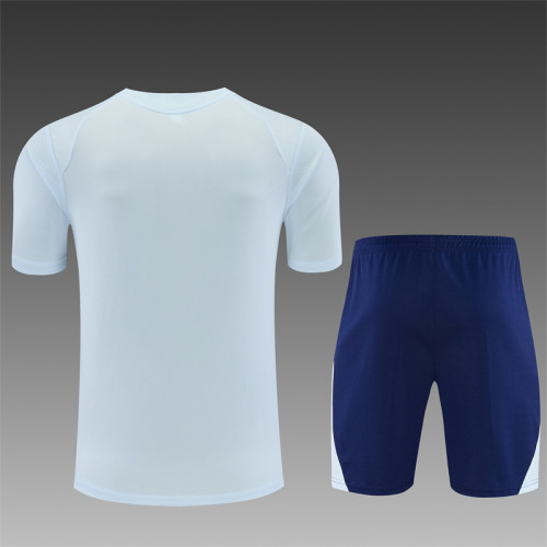 26/27 Manchester City Short sleeve training suit blue