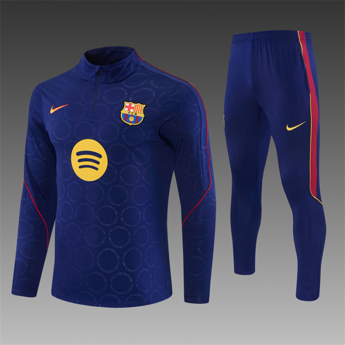 26/27 Barcelona Adult training suit Royal Blue